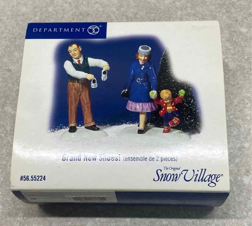 Dept. 56 Brand New Shoes