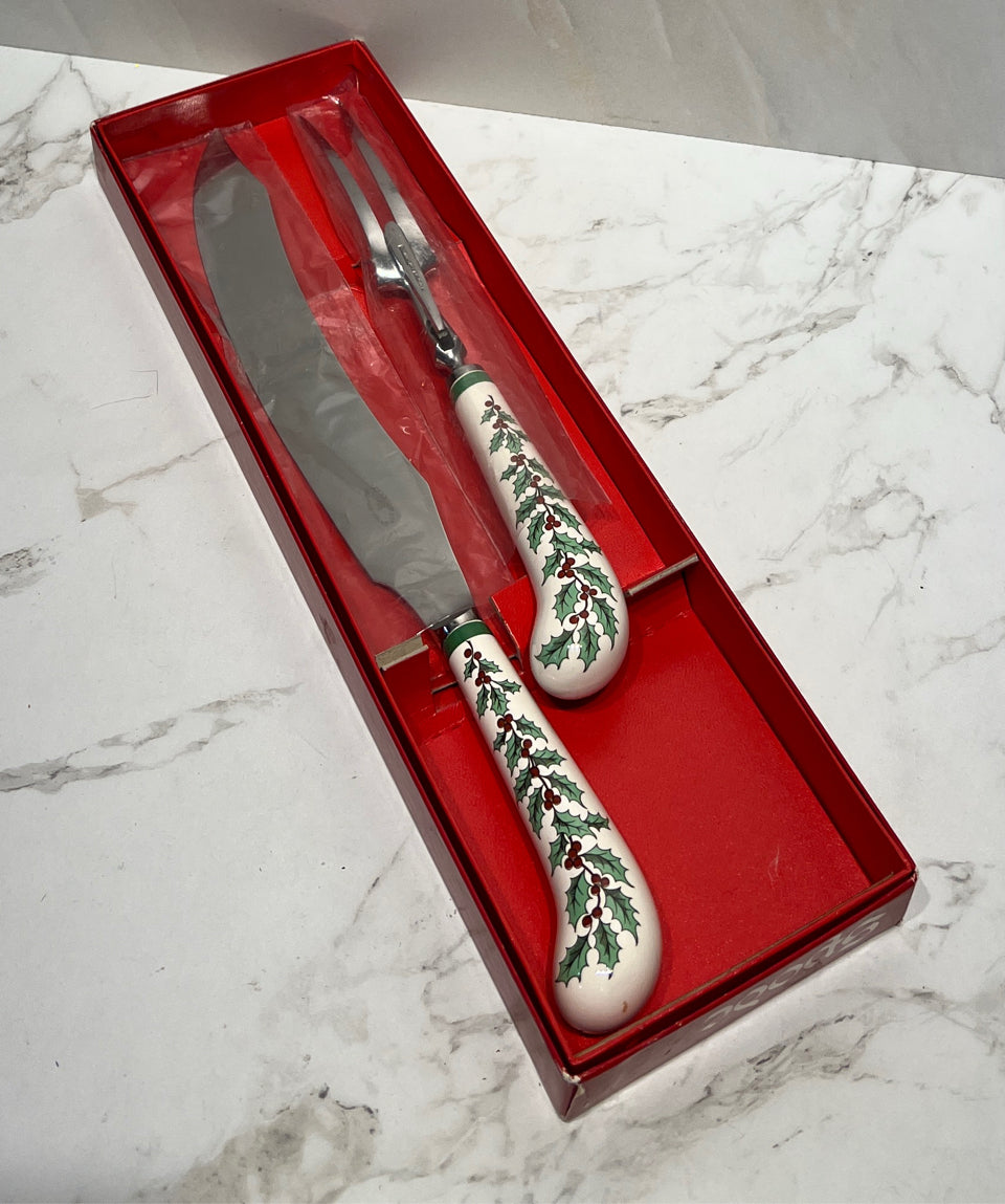 Spode Carving Set