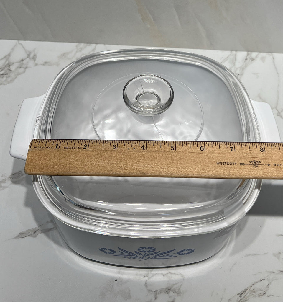 Covered Corning Ware Casserole