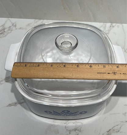 Covered Corning Ware Casserole