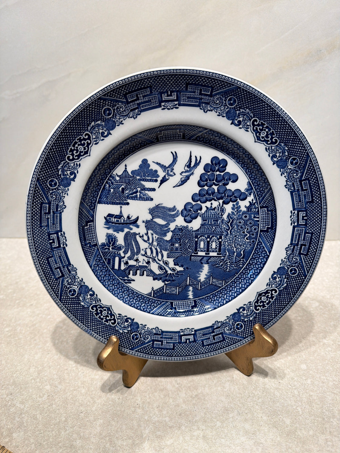Johnson Bros. Blue Willow 10" Plate