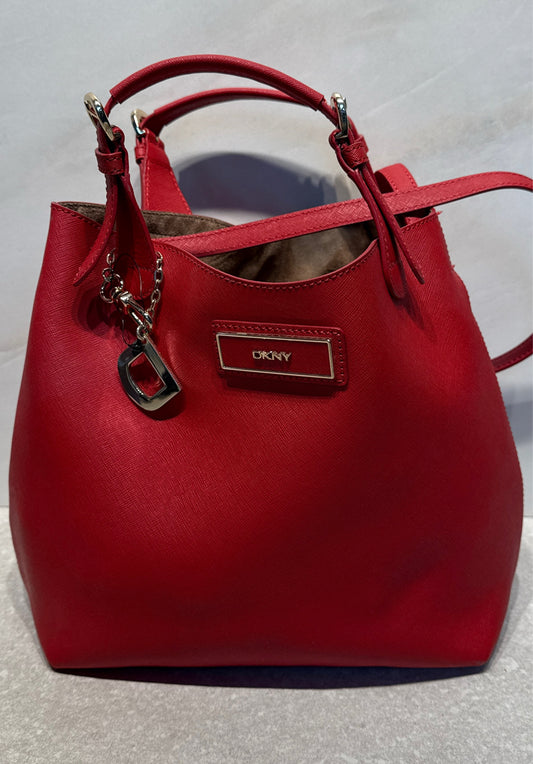 DKNY Red Handbag