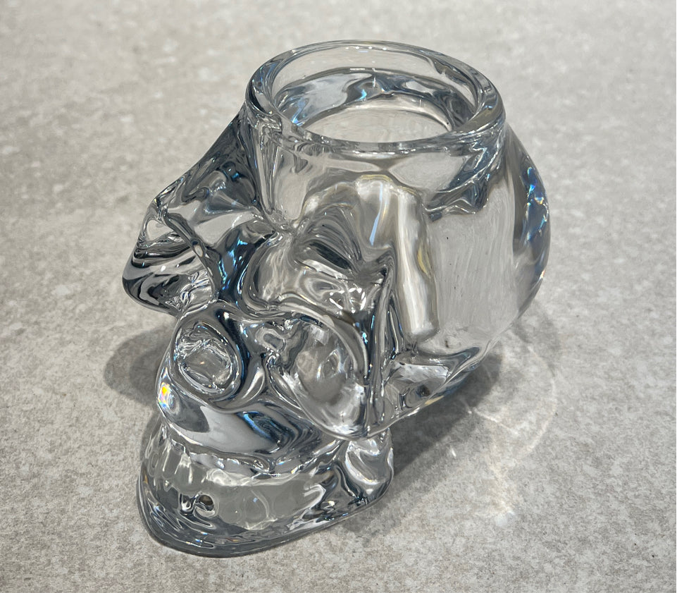 Skull Candle Holder