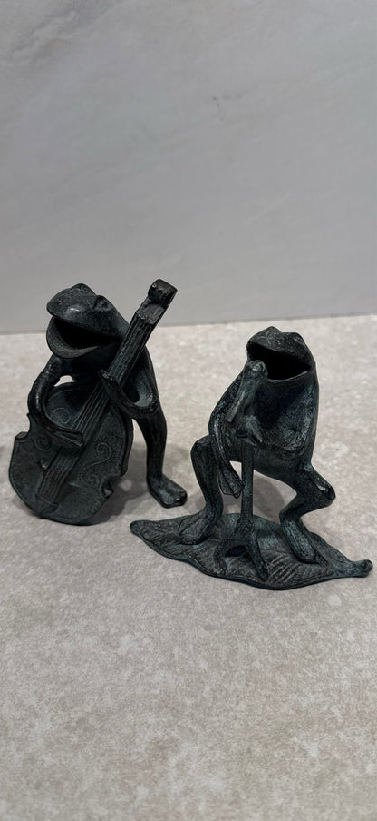 Jazz Band - Set of 5 Frogs