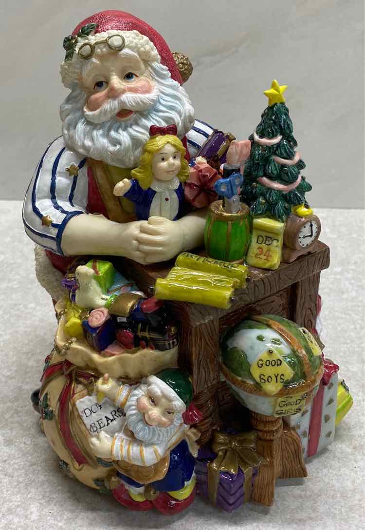 Toy Land Santa Music Box