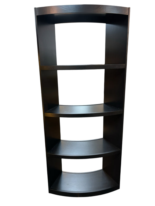 Bow Front Bookcase