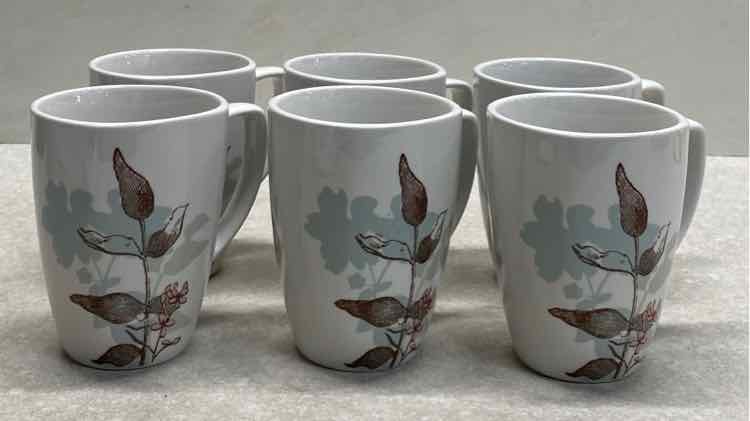 Set of 6 Corelle Mugs