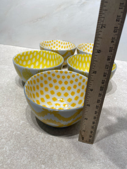 Set of 5 West Elm Bowls