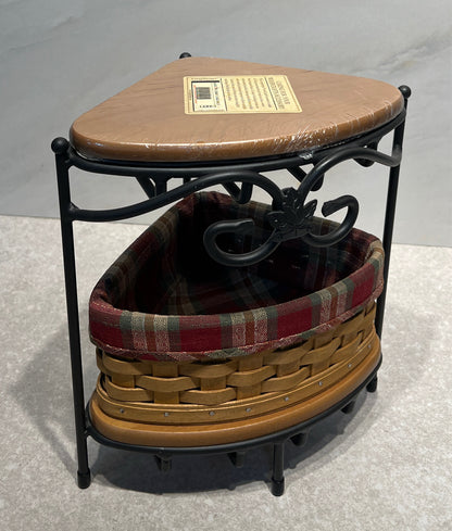 Longaberger Basket on Stand