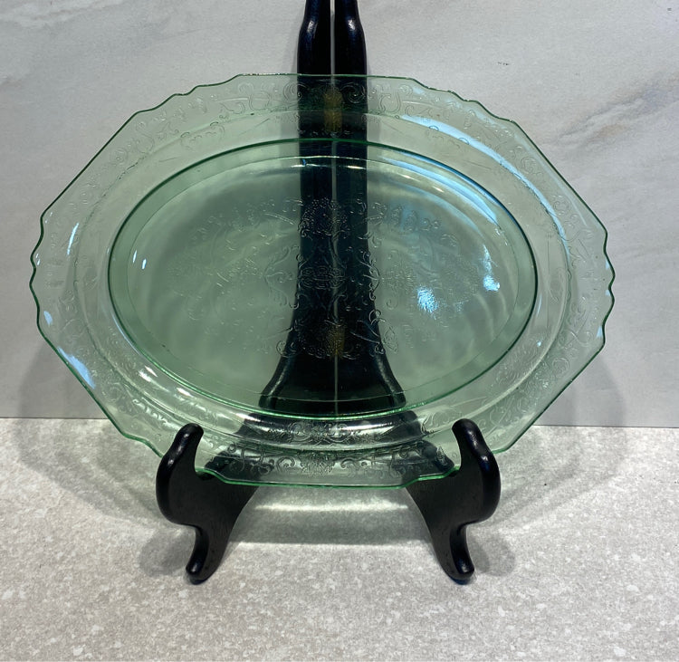 Uranium Glas Platter