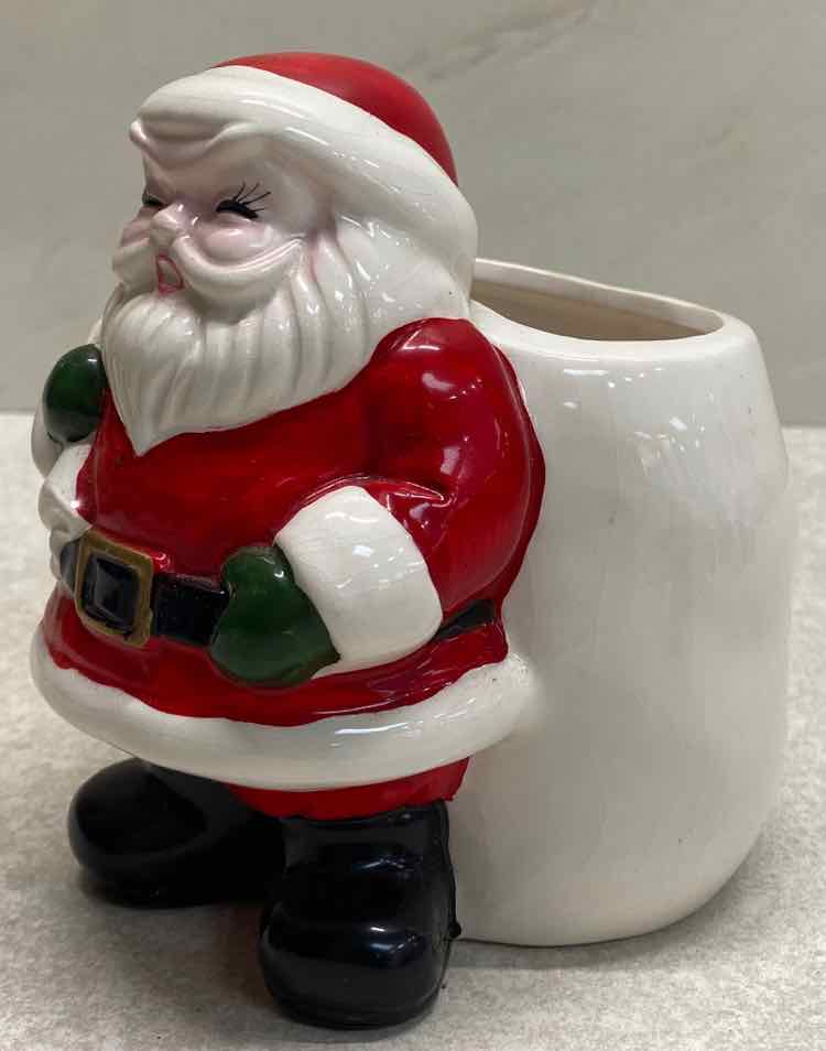 Vintage Santa Planter