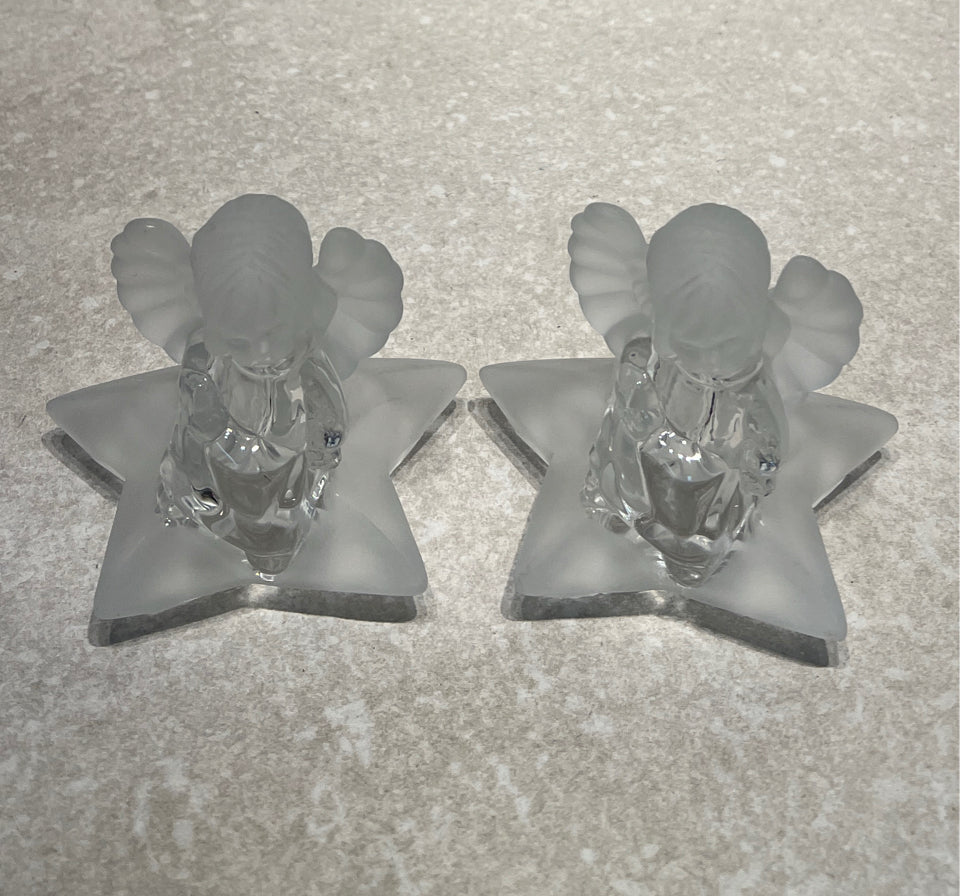 Pair of Angel Candleholder