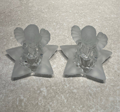 Pair of Angel Candleholder