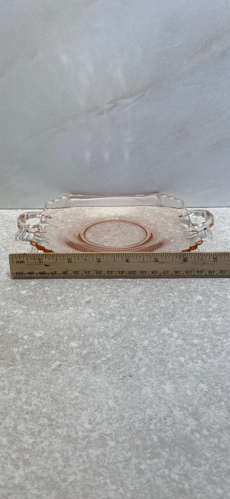 Pink Handled Tray