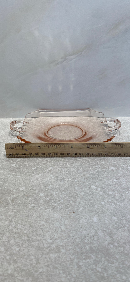 Pink Handled Tray