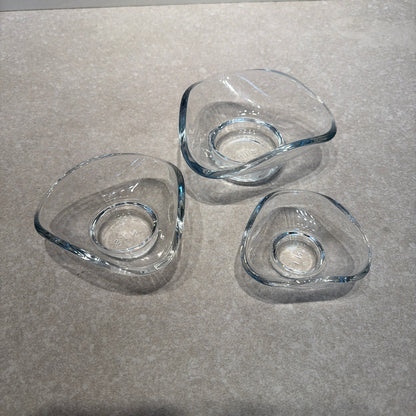 Urch Glass Decorative Bowls (Set of 3)