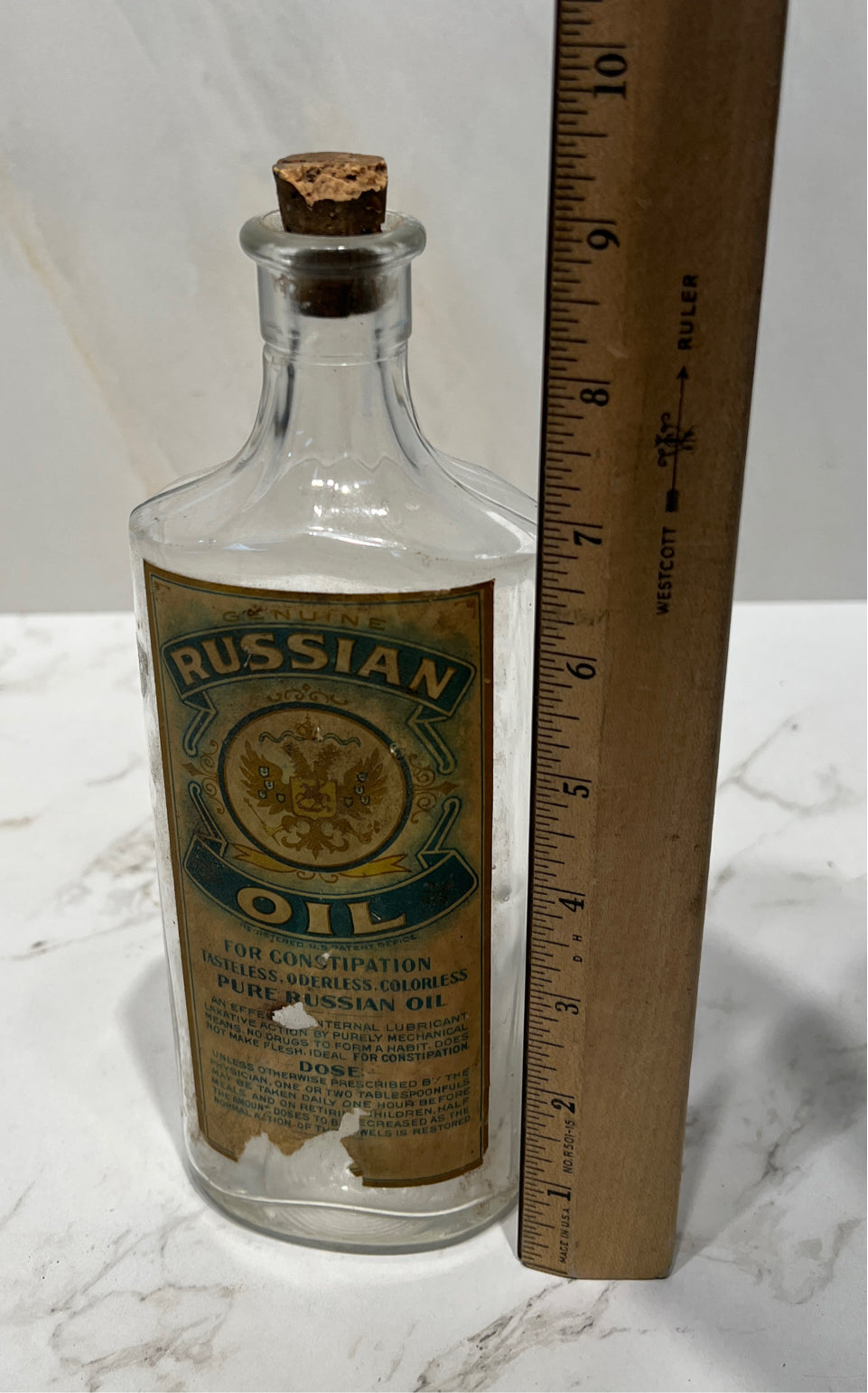 Russian Oil Bottle