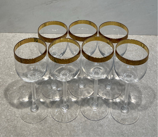 Set of 7 Lenox Glasses