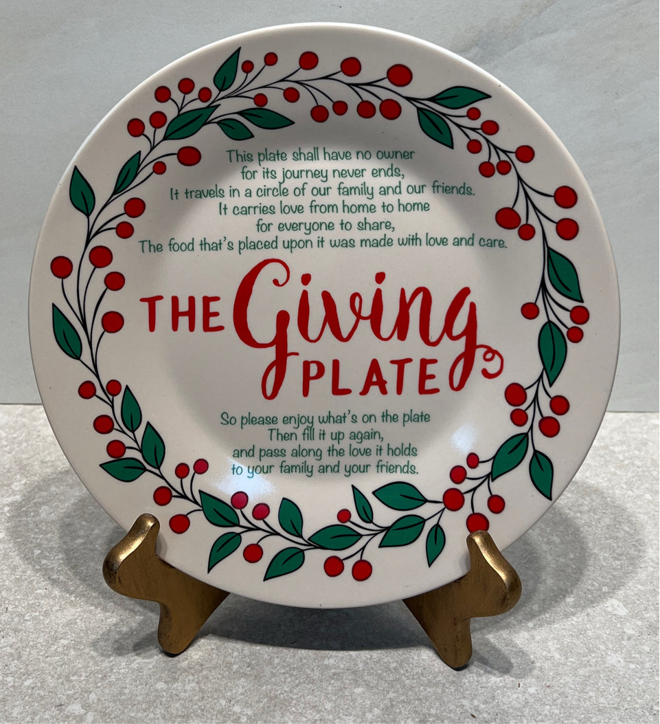 Giving Plate
