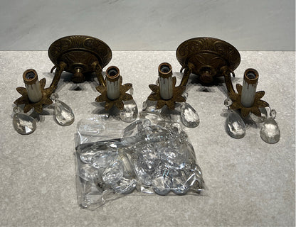 Set of 2 Wall Sconces