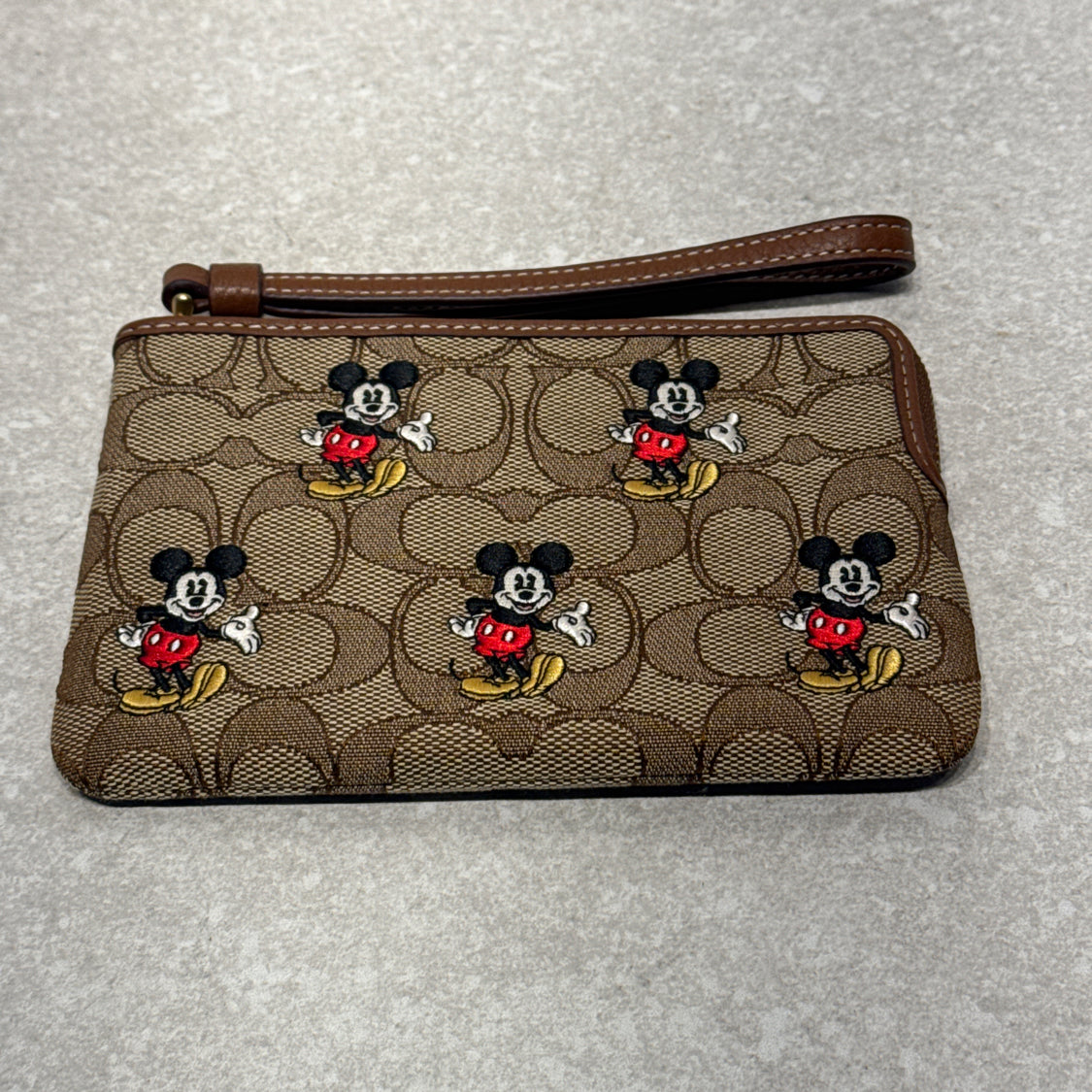 Coach Mickey Wristlet