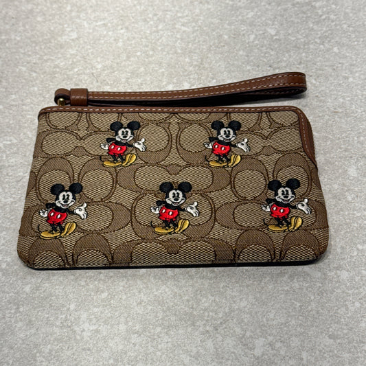 Coach Mickey Wristlet