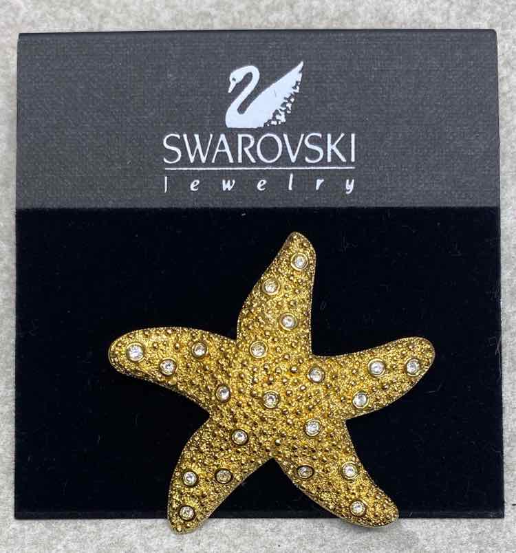 Swarovski Starfish Pin