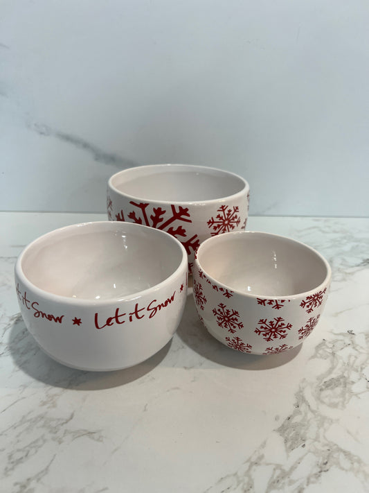 Set of 3 Bowls