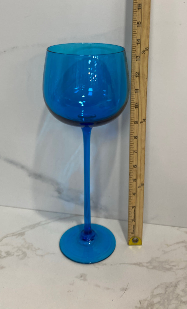 Blue Candle Holder
