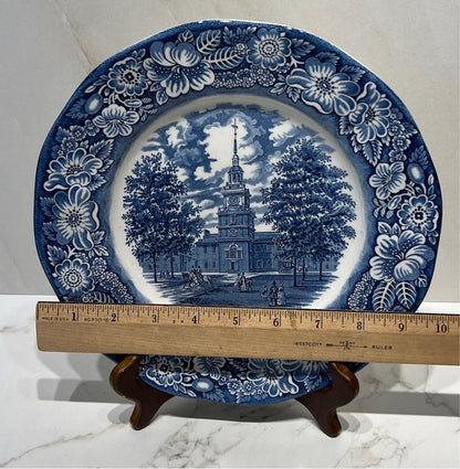 Liberty Blue Plate