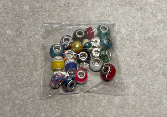 Lot of Sterling Beads