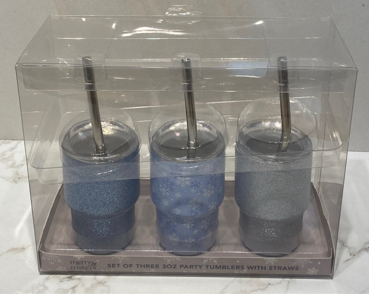 Tumblers with Straws