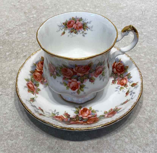 Paragon Elizabeth Rose Cup and Saucer