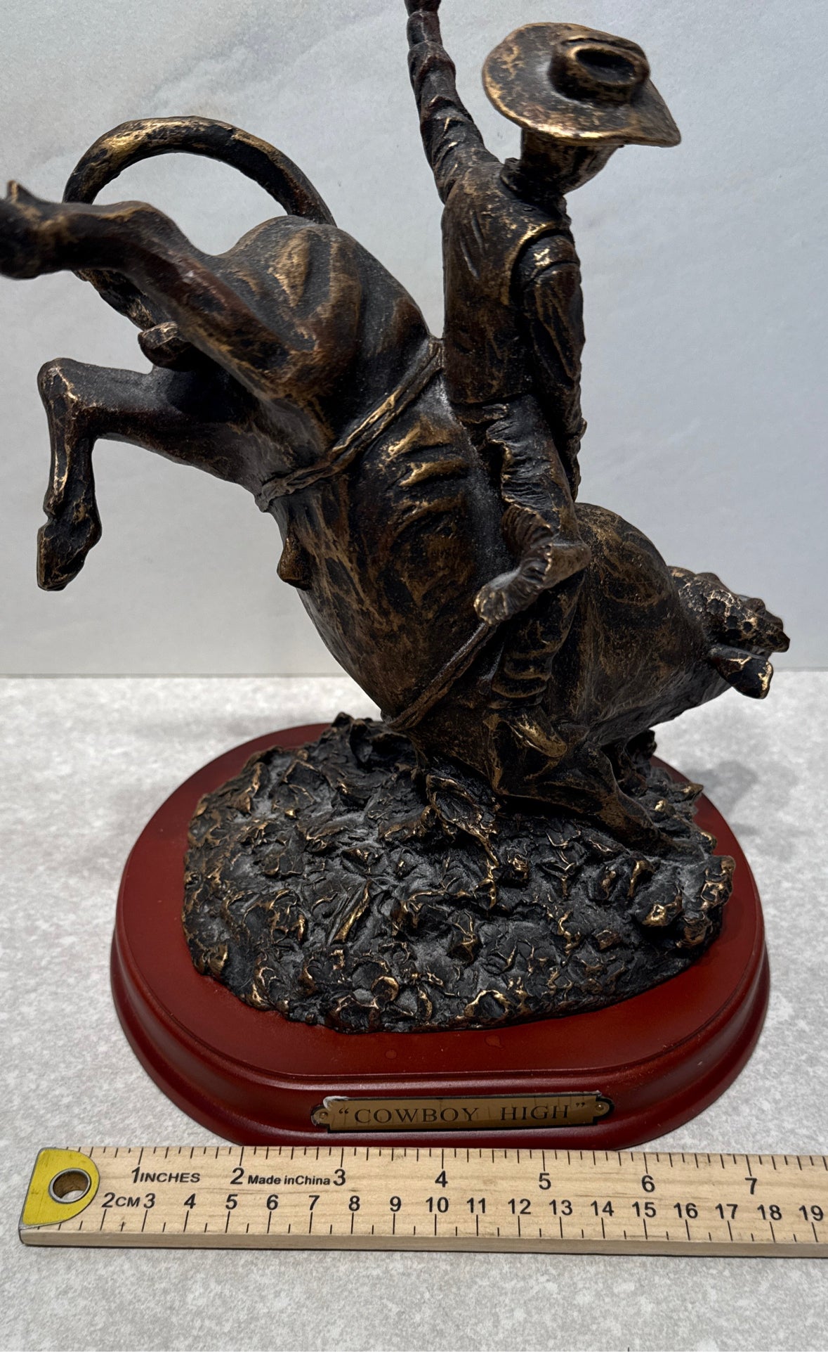 Cowboy High Figurine