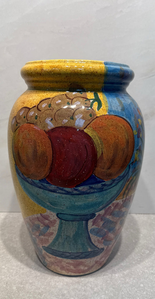 Large Handpainted Vase