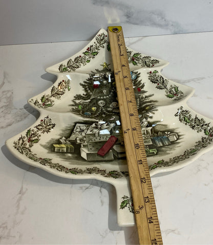 Friendly Village Christmas Plate