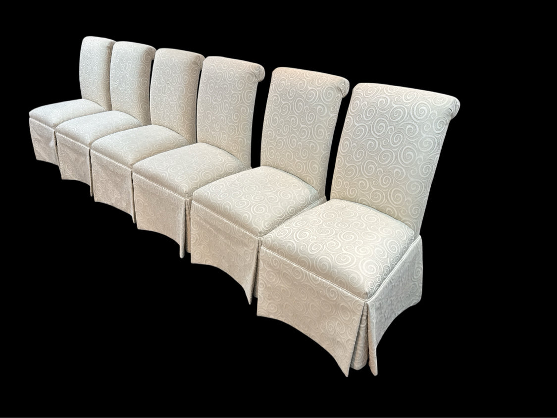 Set of 6 Upholstered Chairs