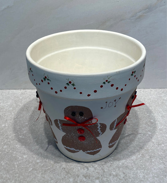 Gingerbread Planter