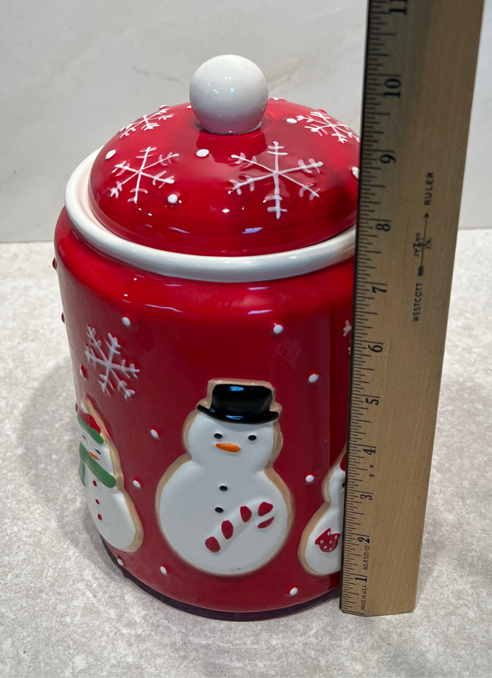 Covered Hallmark Jar