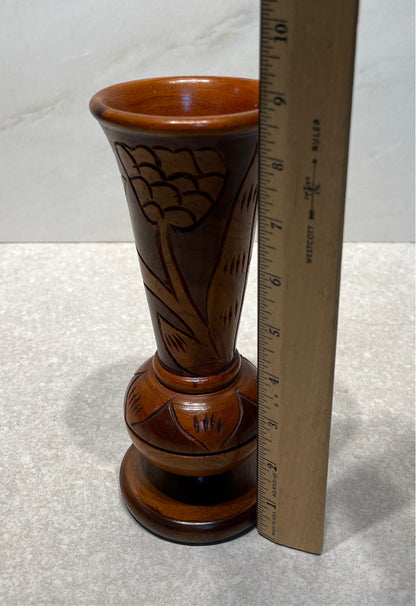 Wooden Vase