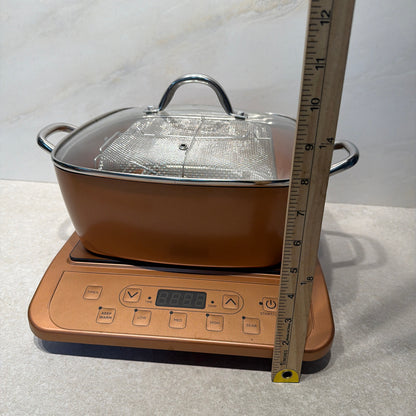 Copper cHef Cookig Top with Pan