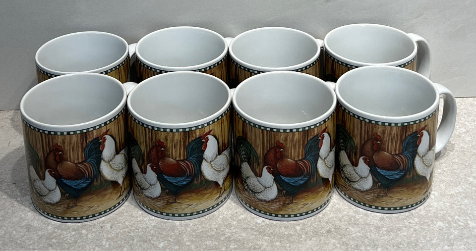 Set of 8 Mugs