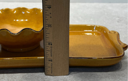 Bowl on Tray