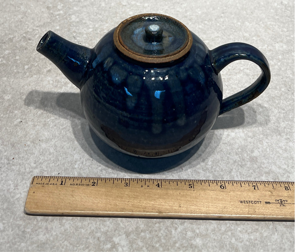 Signed Pottery Teapot