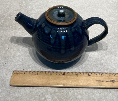 Signed Pottery Teapot