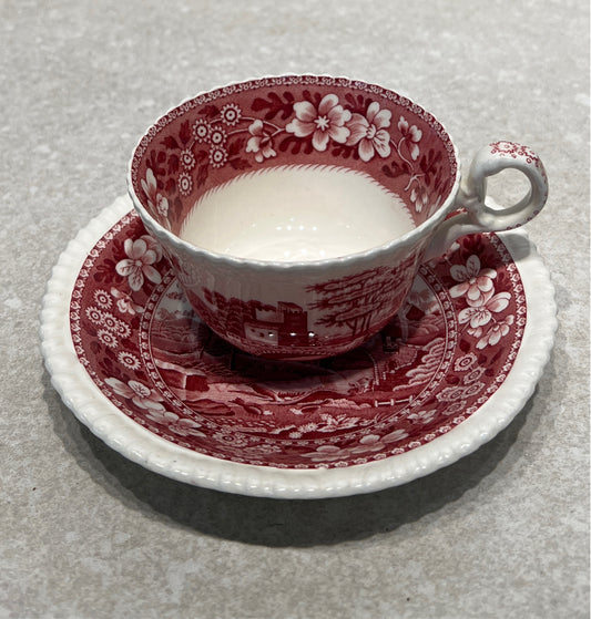 Spodes Tower Cup and Saucer