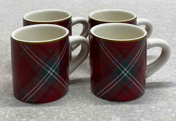 Set of 4 Williams Sonoma Mugs