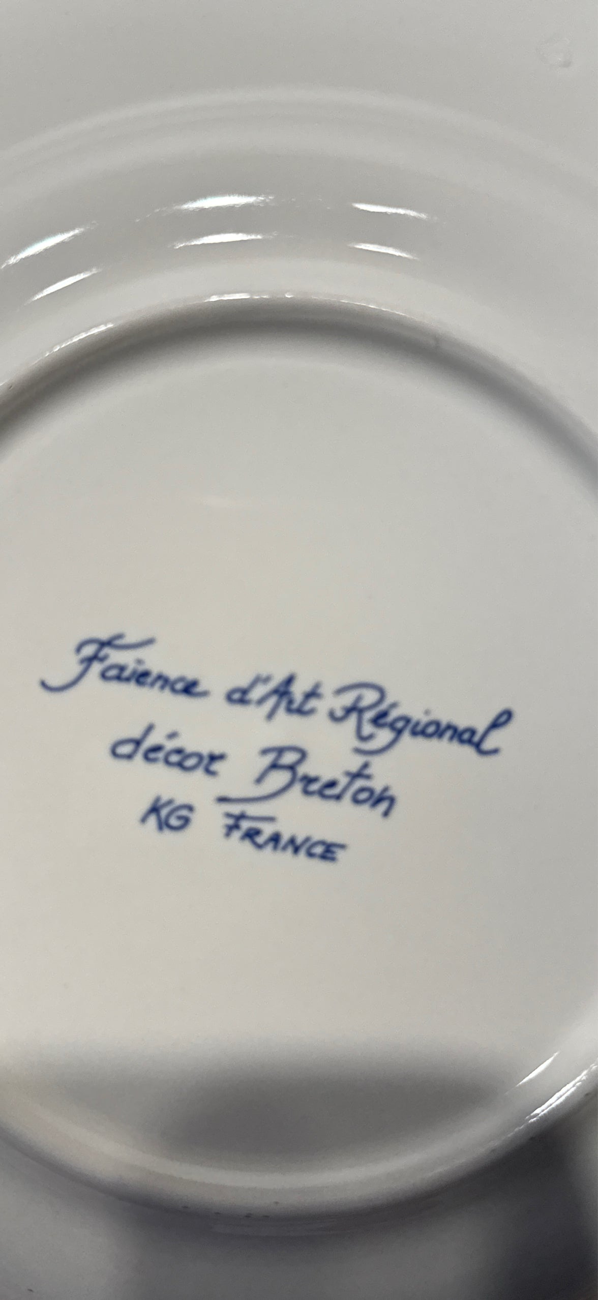 France Plate and Bowl