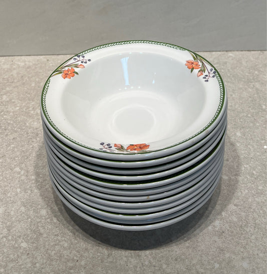 Set of 12 Dudson Fine China Bowls