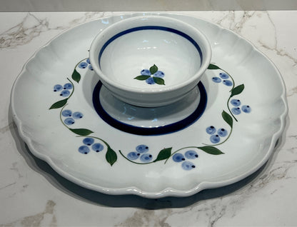 Sheepscott Pottery 2-Piece Chip and Dip